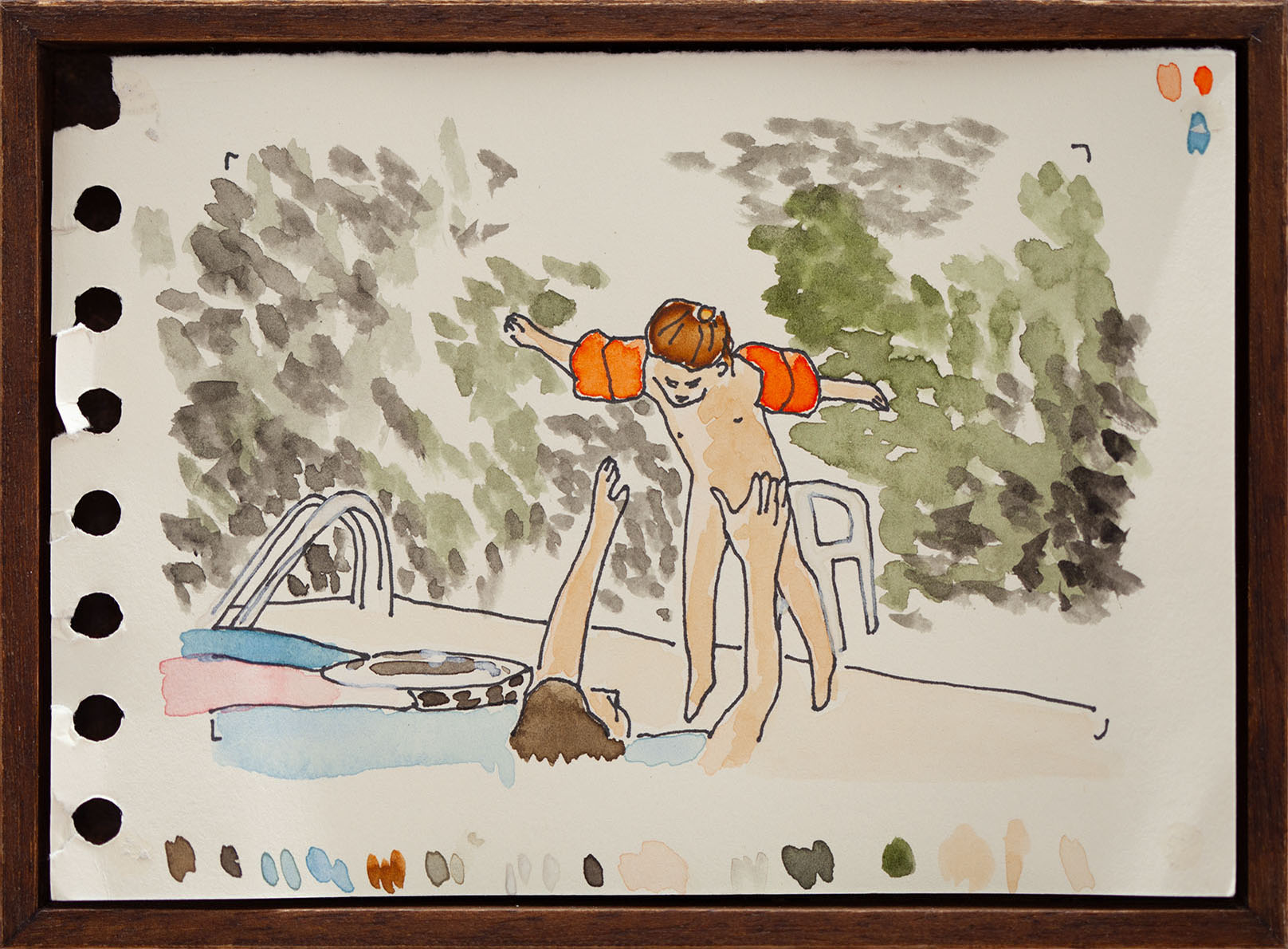 Jeux dans l'eau